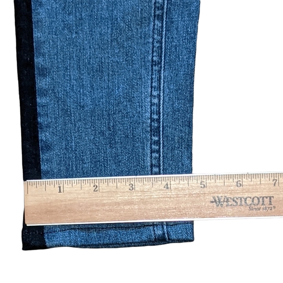 Rag & Bone Mazie High waist skinny fit cropped, side panels size 24 - Picture 7 of 12